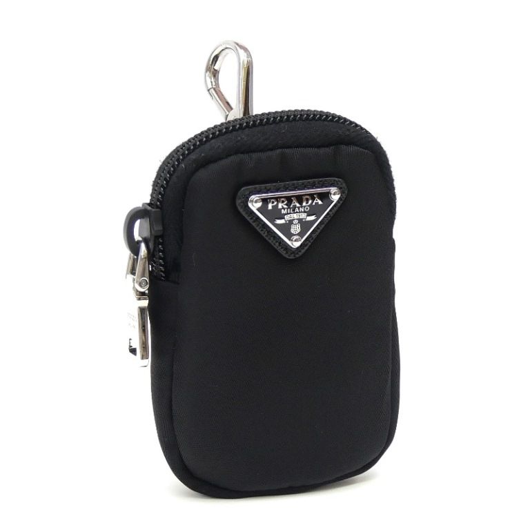プラダ PRADA Re-Nylon ミニポーチ 1TT119 黒 ナイロン - メルカリ