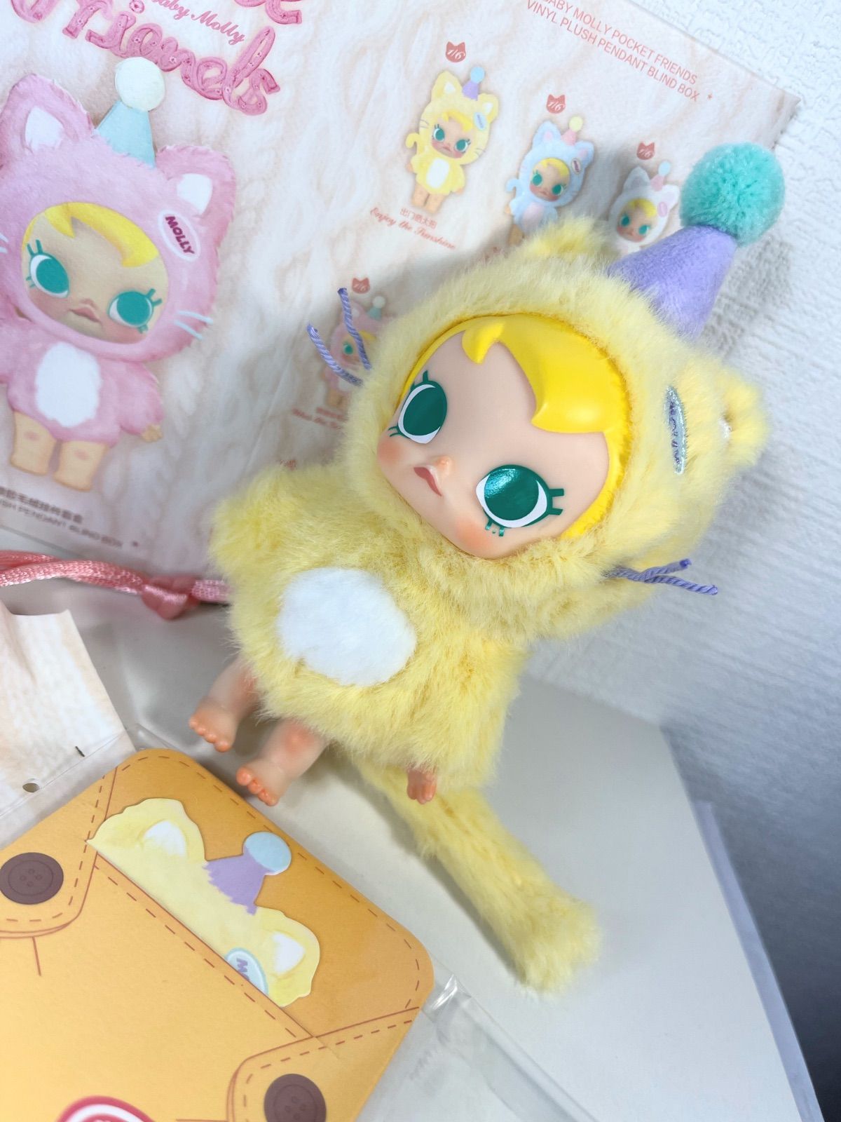 ポップマート　イヤホンケース　　ベビーモリー　コーララブブ　ぬいぐるみペンダント ポップマート ベビーモリー babymollypocket friends ぬいぐるみ
