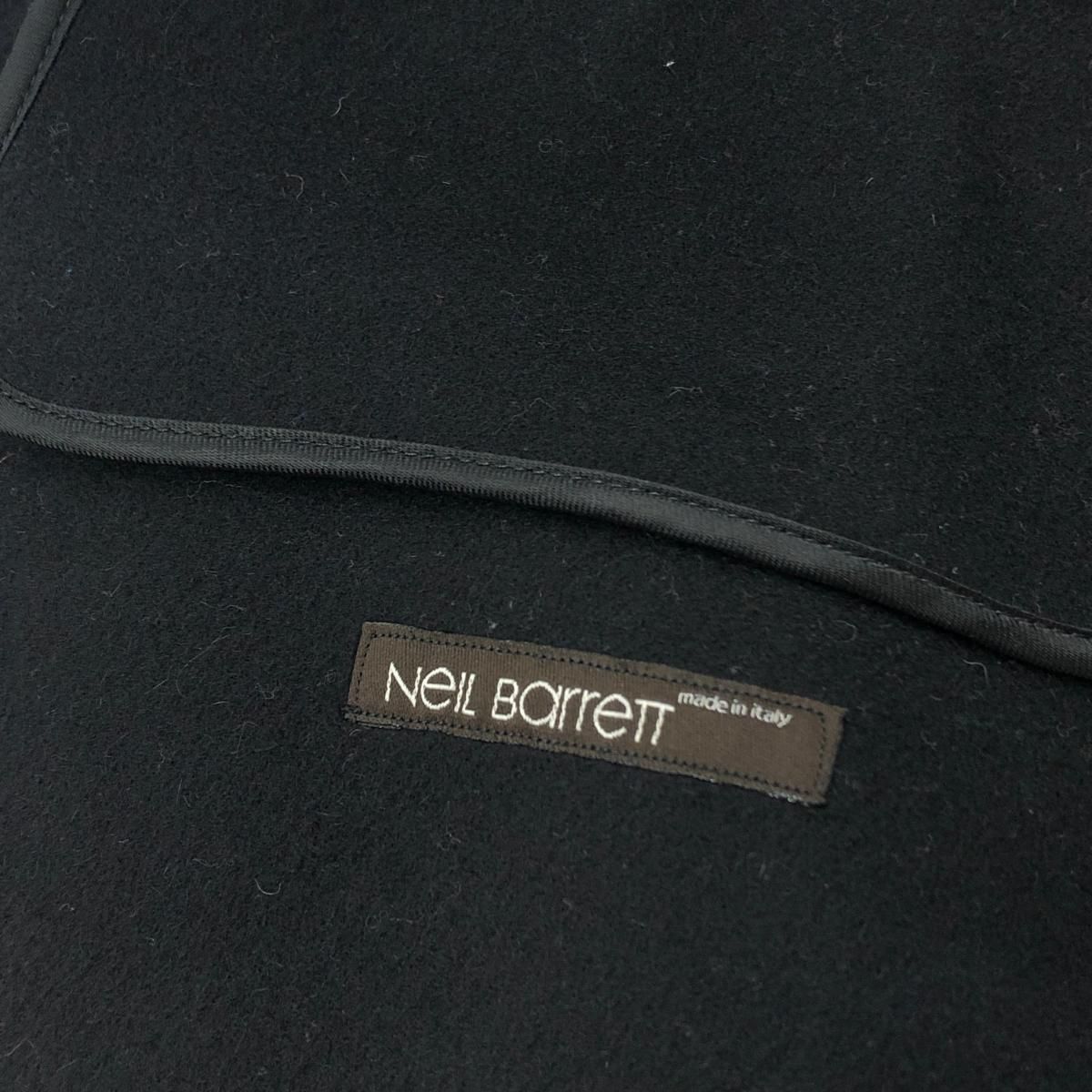 NEIL BARRETT ニールバレット チェスターコート サイズ:S ブラック 