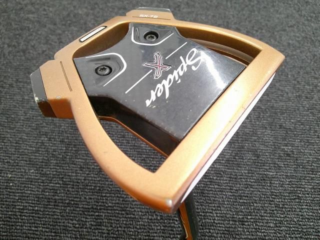 中古 パター テーラーメイド SPIDER X COPPERWHITE SINGLBEND/オリジナルスチール[33](JP)//3[0742]松山店