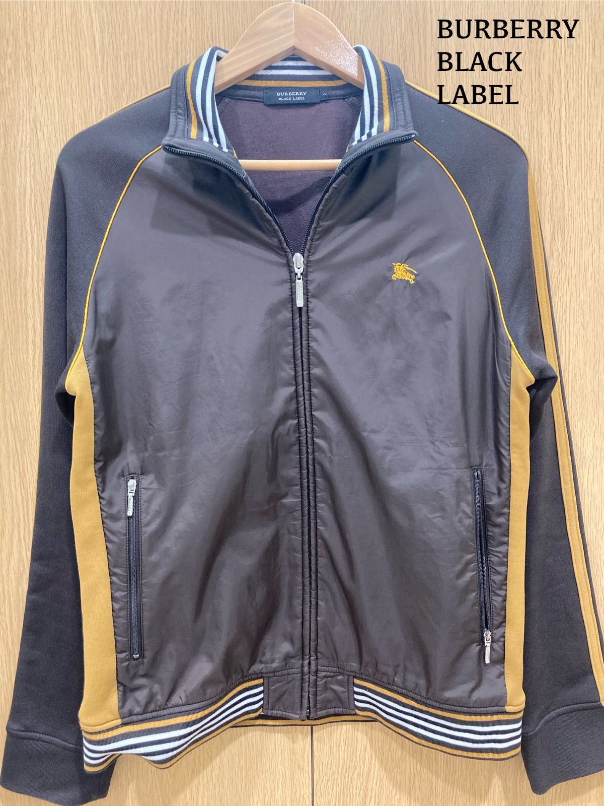 Burberry Black Label トラックジャケット BURBERRY BLACK LABEL - BURBERRY BLACK LABEL ベロア トラック