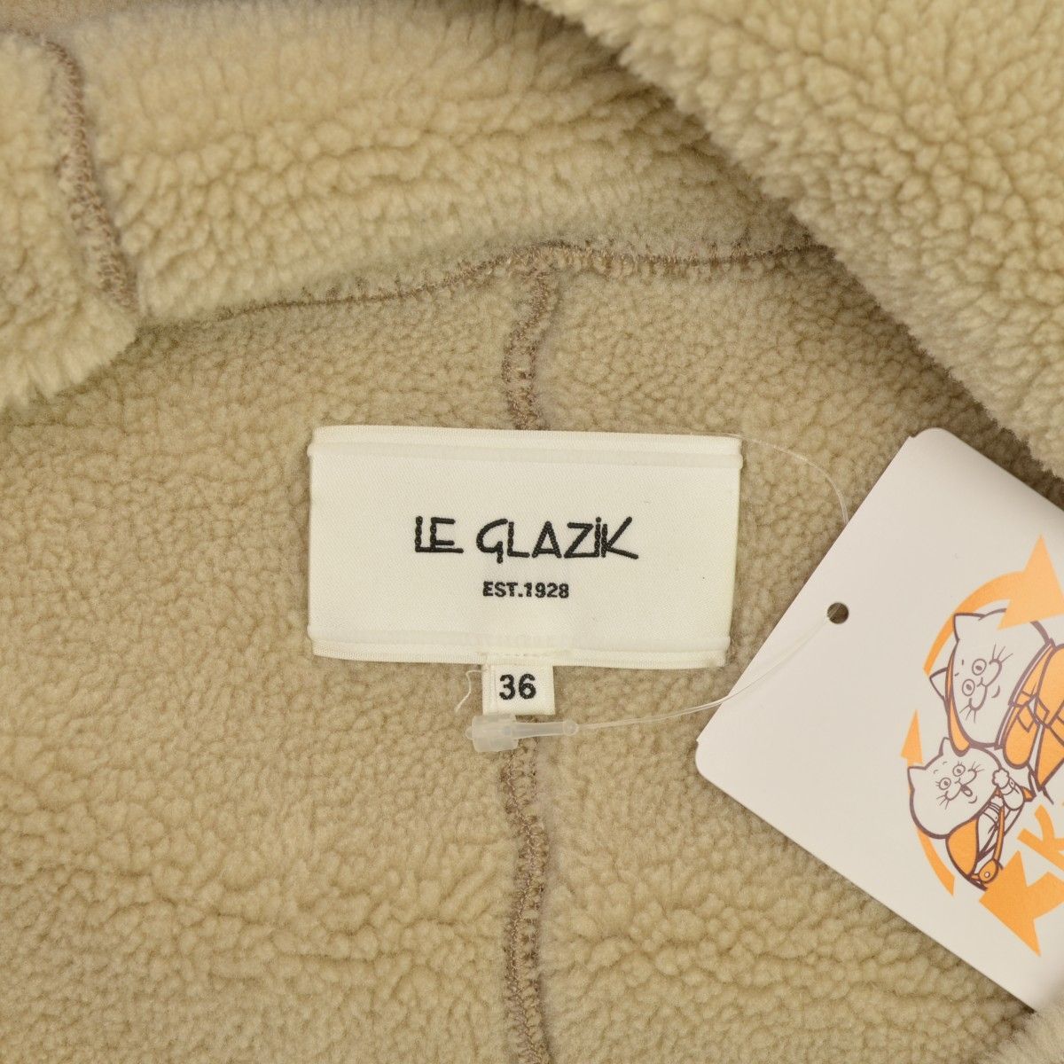 【LeGlazik】JL-8730 フェイクムートンコート LeGlazik】JL-8730 フェイクムートンコート - メルカリ