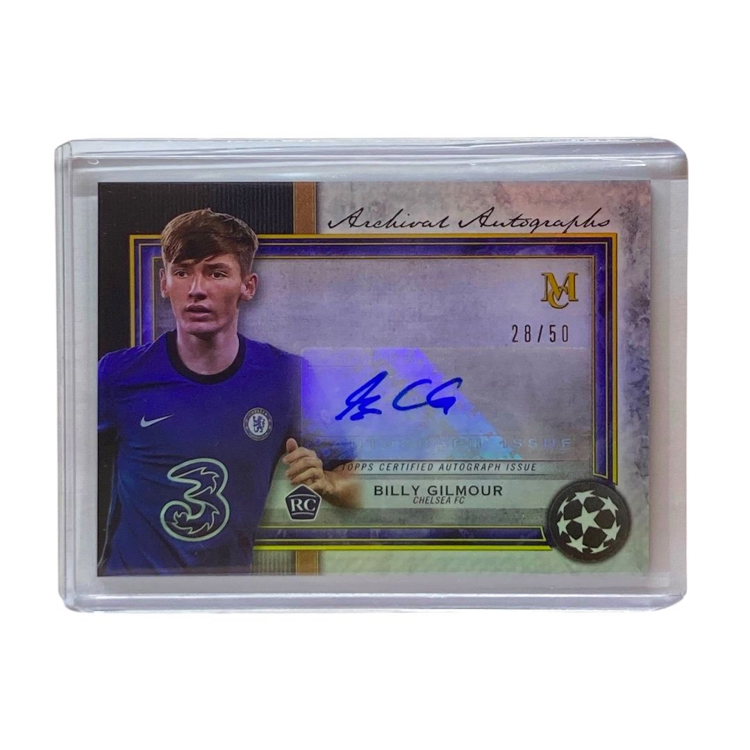 TOPPS サッカーカード MUSEUM COLLECTION BILLY GILMOUR CHELSEA 28/50 #AA-BG 送料無料 中古 IT2 TOPPS サッカーカード MUSEUM COLLECTION BILLY GILMOUR CHELSEA