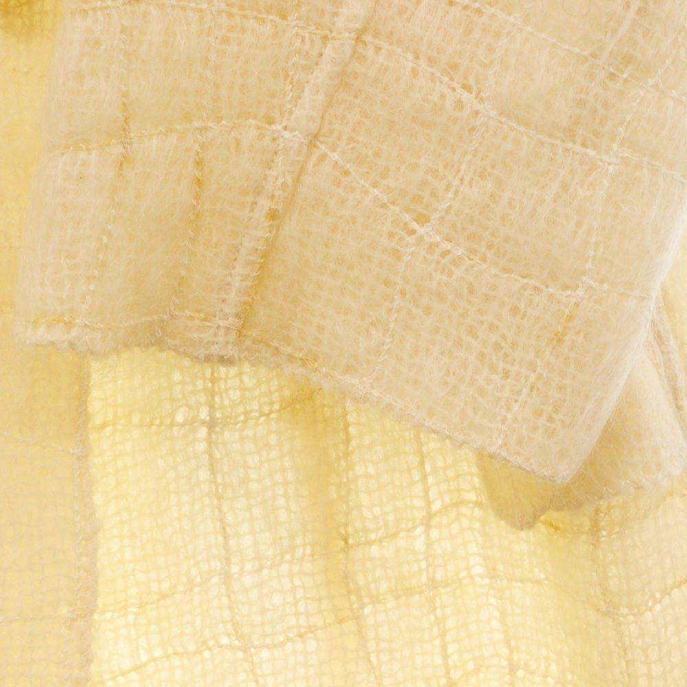 CHANEL (シャネル) モヘア ウール コート カーディガン ベージュ 98A  