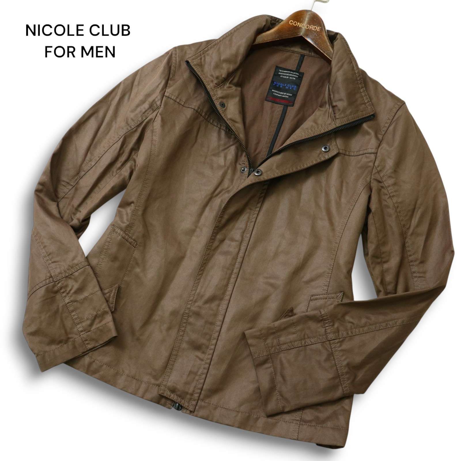 NICOLE CLUB FOR MEN ニコルクラブ フォーメン 通年☆ ヘリンボーン 