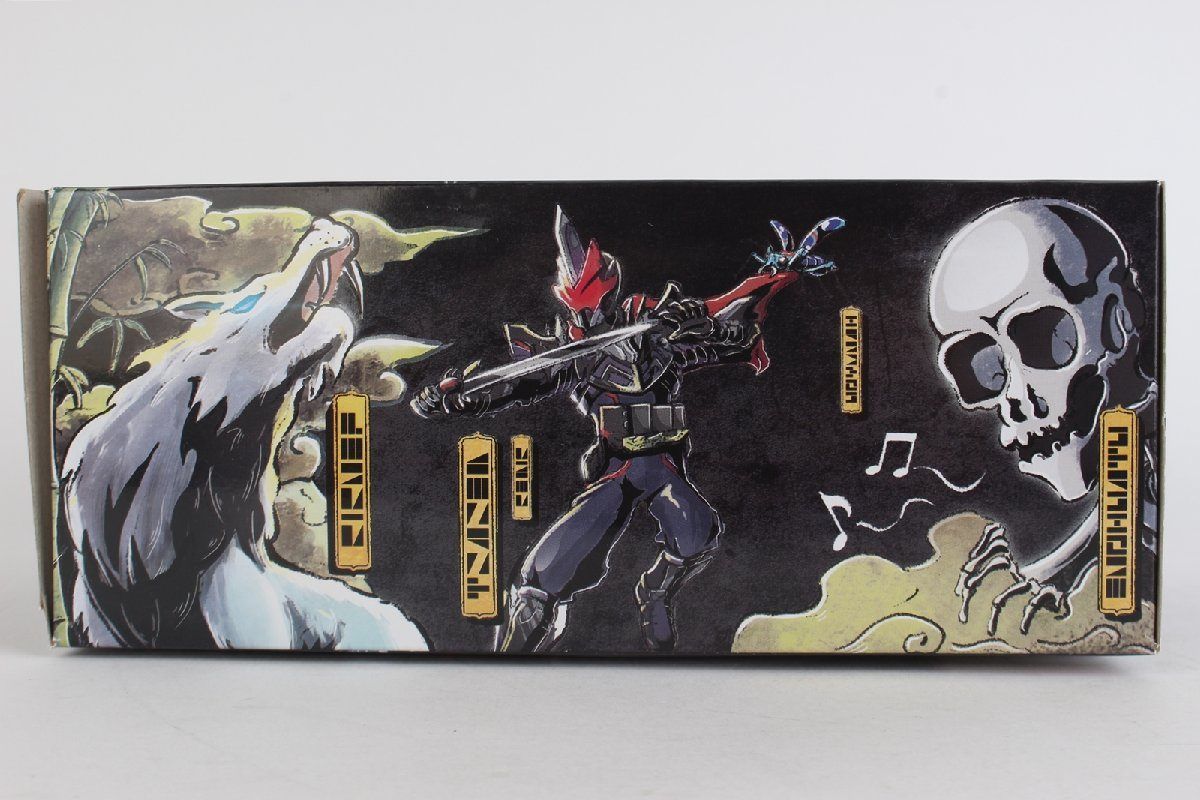 仮面ライダー アウトサイダーズep.2 DX 黒嵐剣漆黒エンブレム&骸骨忍者