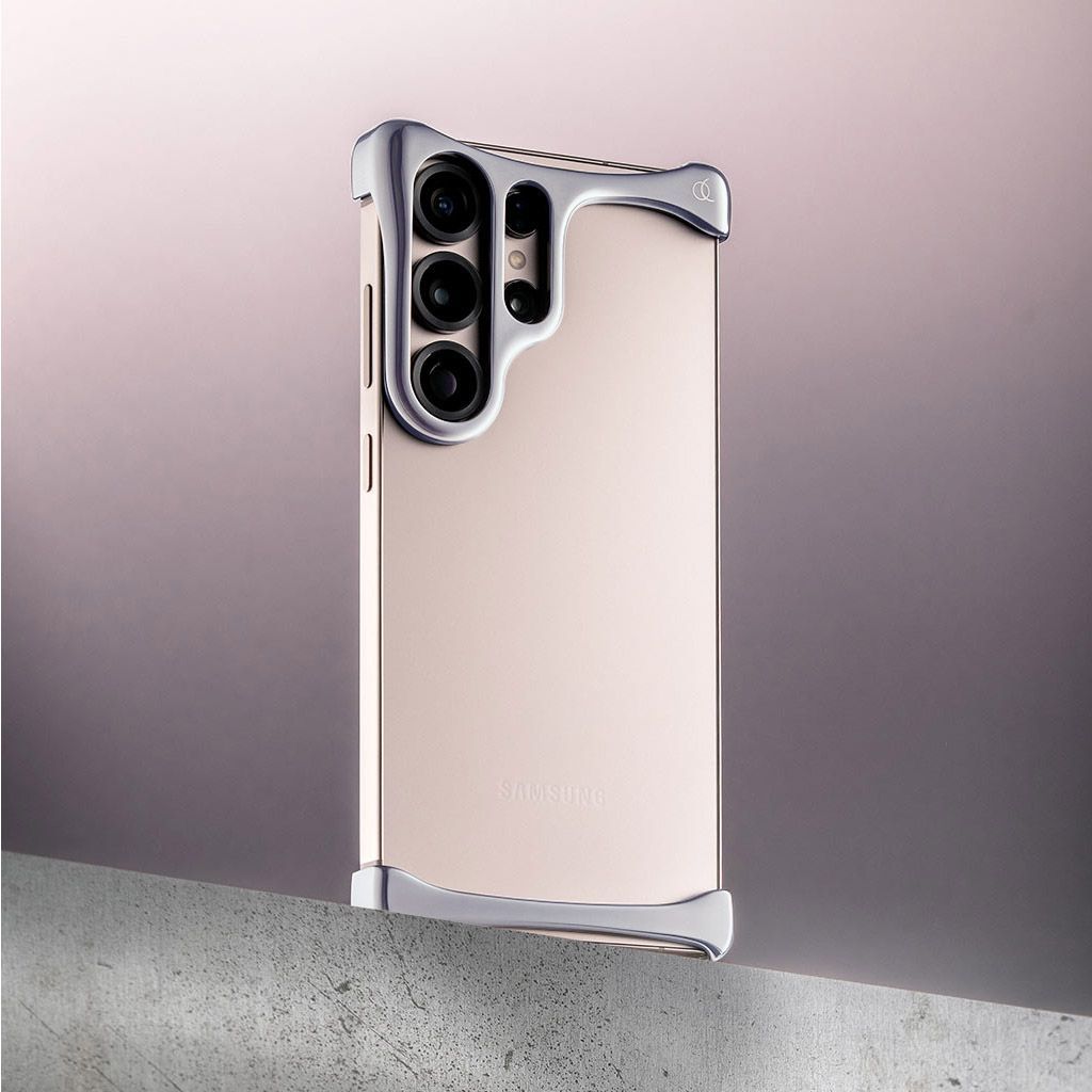 Arc アーク Galaxy S25 Ultra アルミ ミラーシルバー バンパー ケース Arc Pulse アークパルス AC27700S25U
