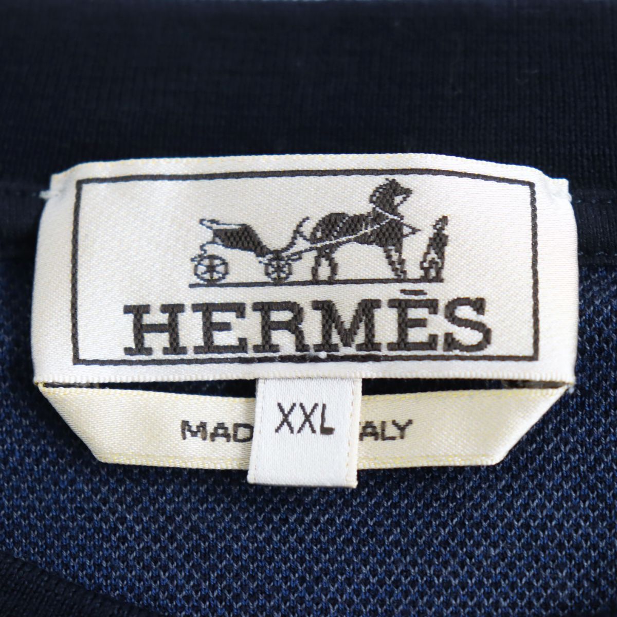 極美品○21SS HERMES エルメス Dance of Horses Light 鹿の子生地 半袖