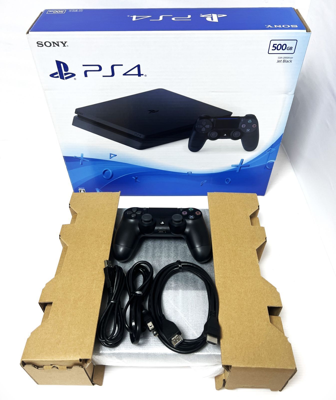 PlayStation 4 ジェット・ブラック 500GB(CUH-2000AB01