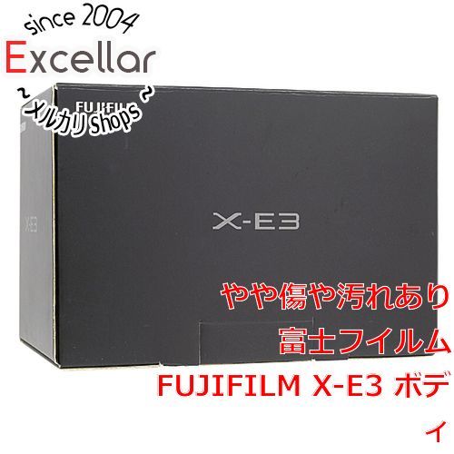 [bn:16] FUJIFILM　ミラーレス一眼カメラ X-E3 ボディ　シルバー 元箱あり