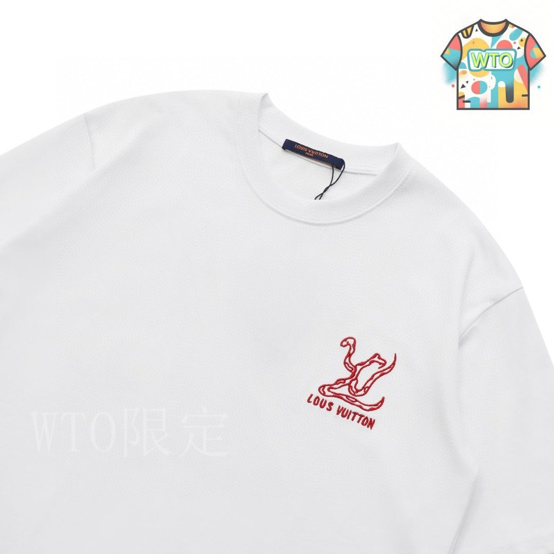国内発送【前も後ろもユニークで個性的】Louis Vuitton Tシャツ 210.jpg