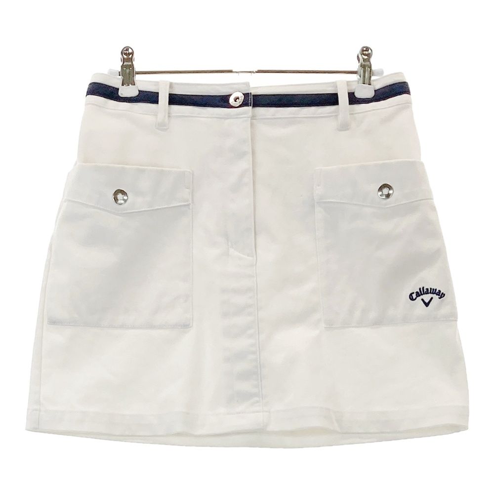 サイズ：M CALLAWAY キャロウェイ ストレッチスカート ホワイト系
