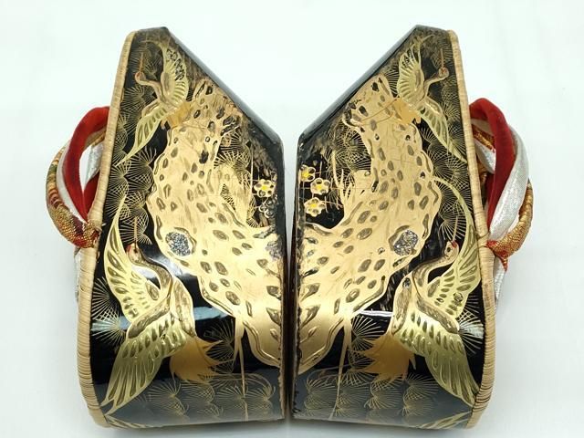 平和屋本店□和装小物 ぽっくり下駄 こっぽり・おこぼ下駄 畳表