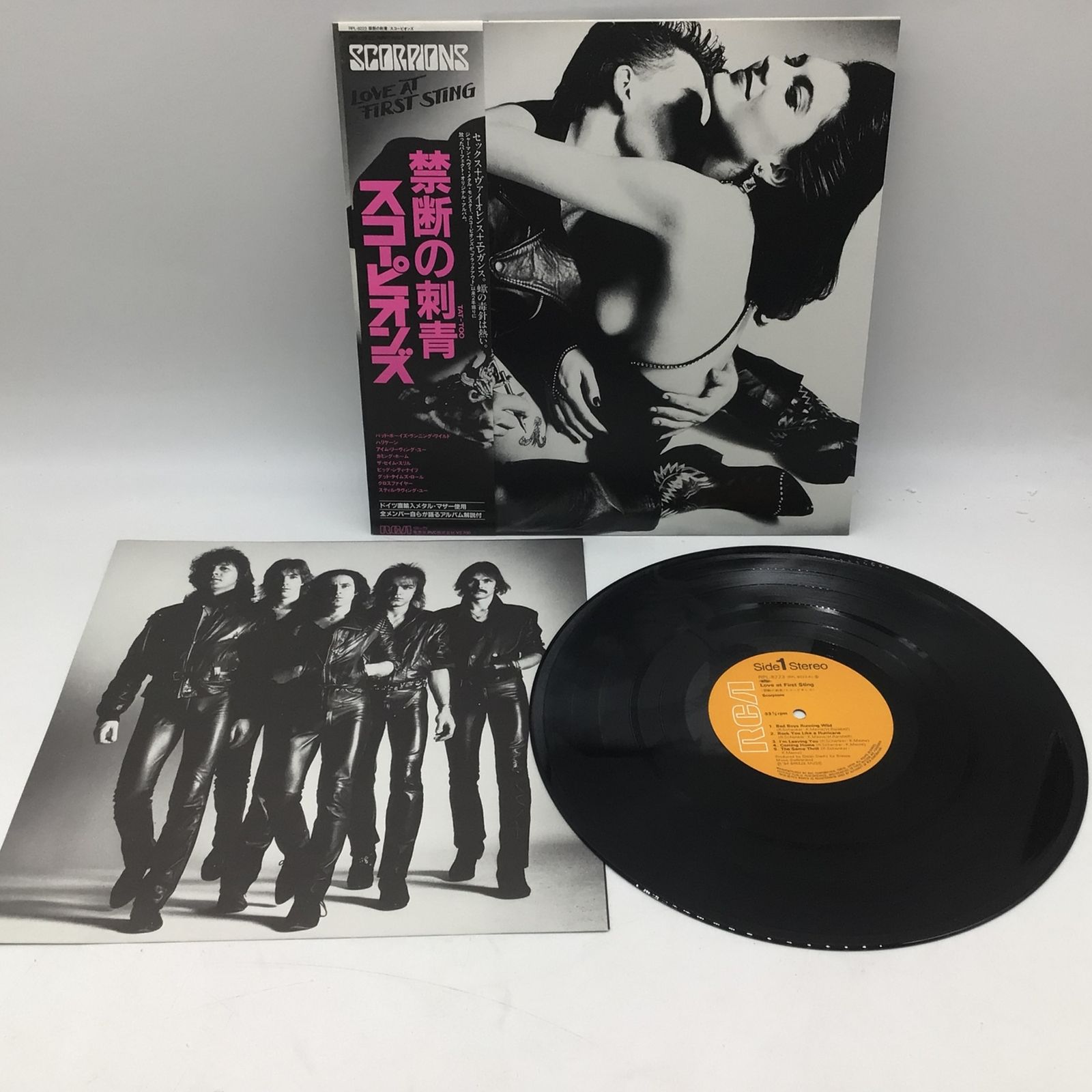 スコーピオンズ 禁断の刺青 レコード Amazon.co.jp: 禁断の刺青: ミュージック