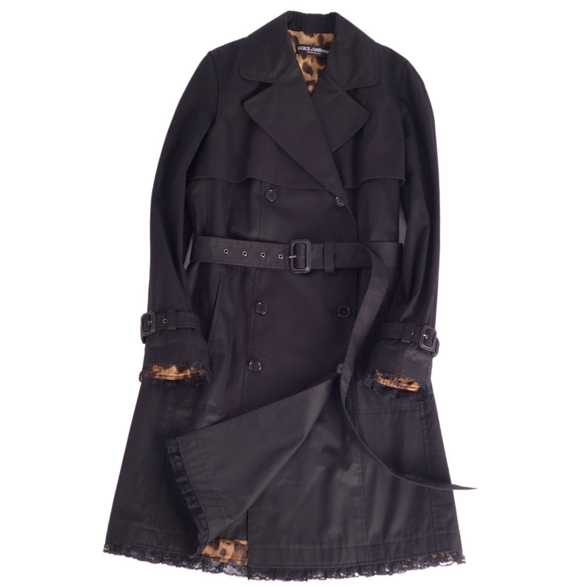 DOLCE&GABBANA トレンチコート 美品 ドルチェ&ガッバーナ