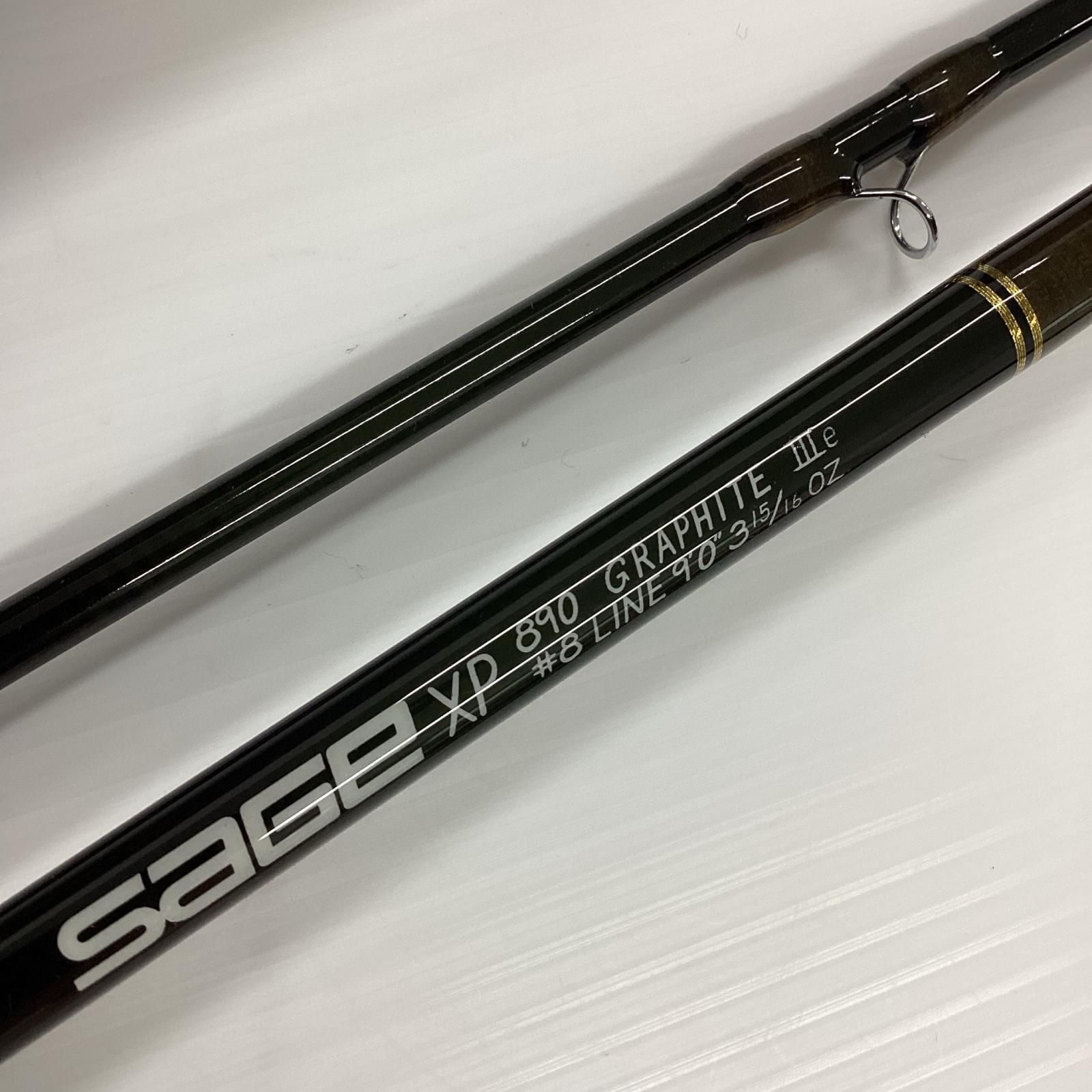 sage セージ ロッド フライロッド XP890グラフアイトⅢe♯8 【公式通販】