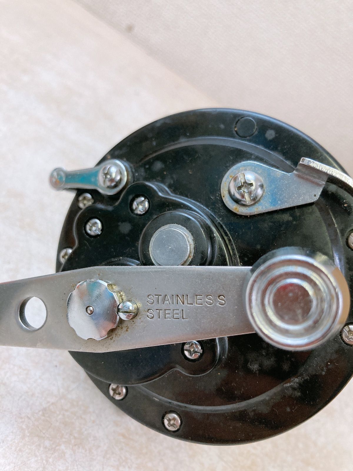  DAIWA ダイワ Dynamic ST-50 リール ヴィンテージ 釣具 メタルボディ 布袋付き 両軸リール リール