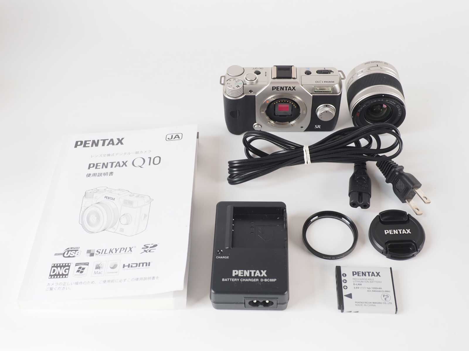 ペンタックス　Q10 Amazon.com : Pentax Q10 12.4MP with 02 zoom lens kit (Silver