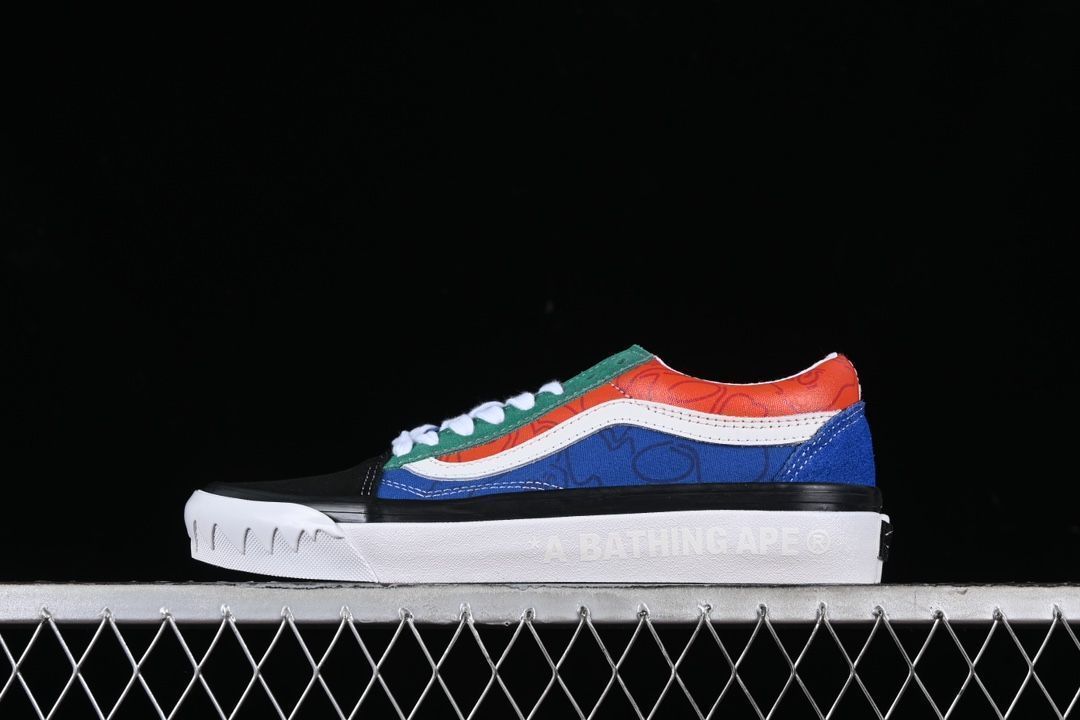 今日 Bape x Vans Old Skool コラボレーション スニーカー 送料無料 在庫 の な価格です