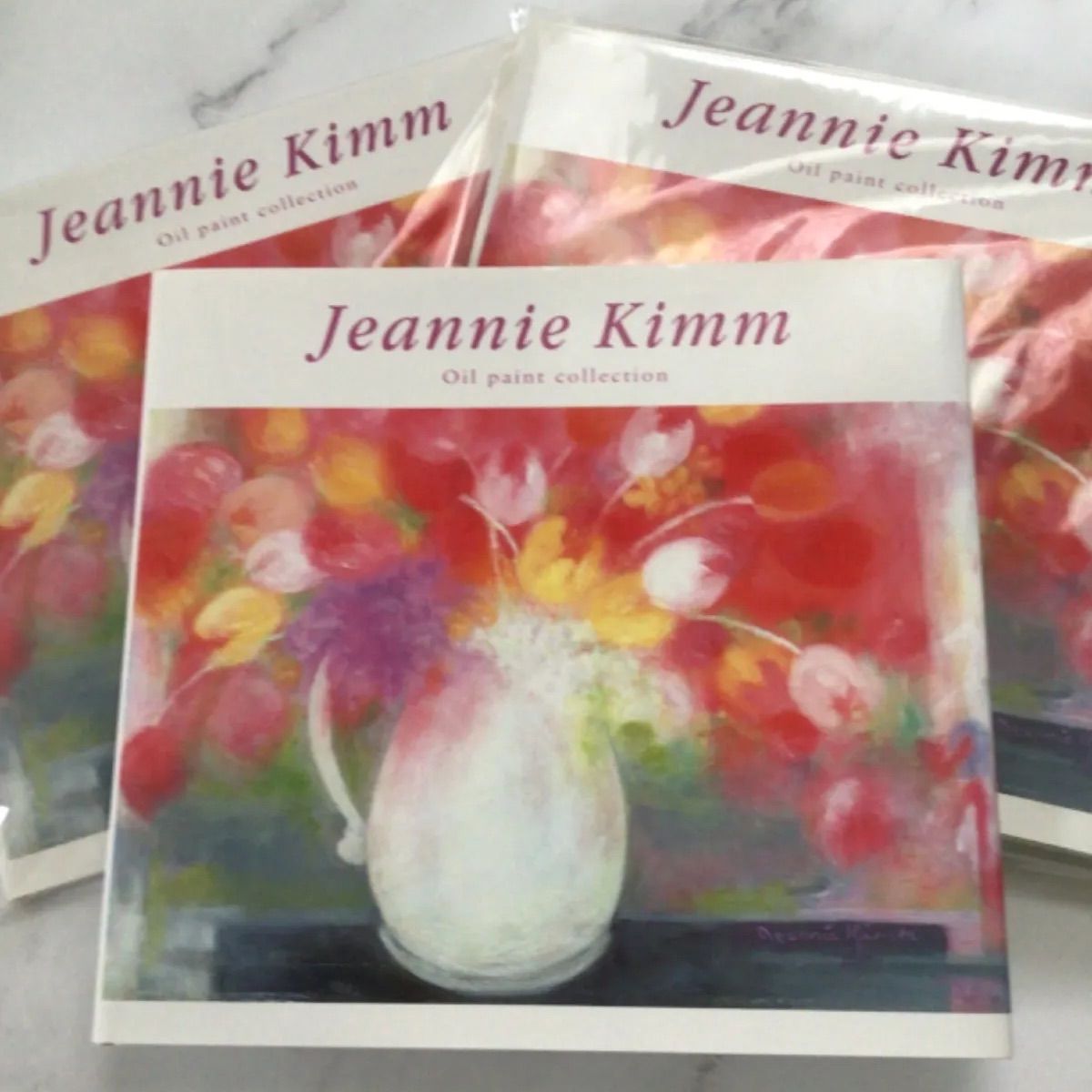 ジニー・キム 画集 Jeannie Kimm Oil paint collection 新品