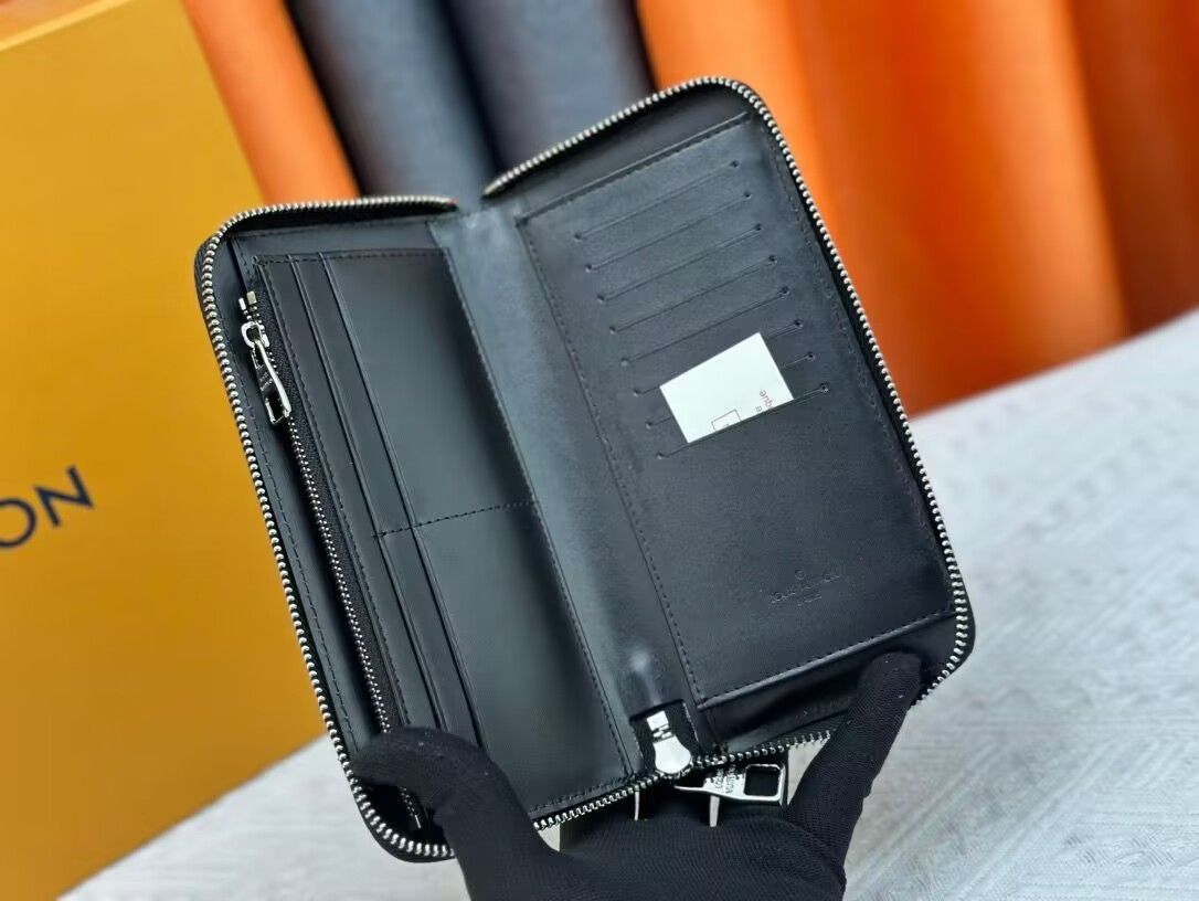 極美品 箱付き LOUIS VUITTON 長財布 ブラック 極美品✨ Louis Vuitton 長財布 ブラック - メルカリ