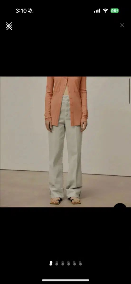 Lowclassic ROLL UP PANTS LIGHT GREY