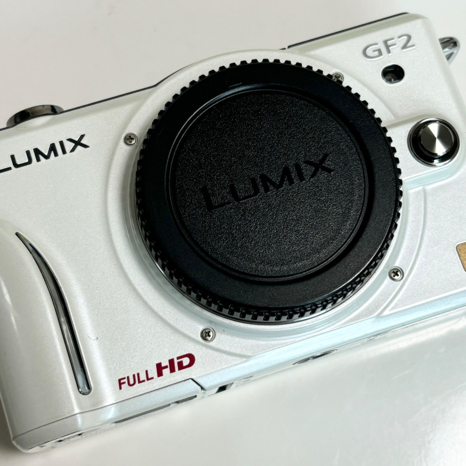LUMIX GF2 フルHD デジタルカメラコンパクト一眼ルミックスホワイト