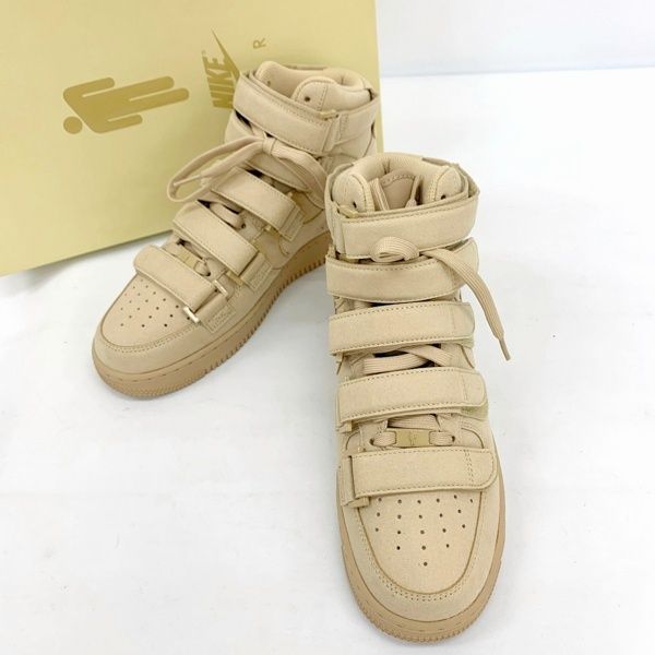 NIKE BILLIE EILISH AIR FORCE 1 HIGH 07 SP MUSHROOM DM7926-200 エア フォース 1 ハイ スニーカー 美品 箱付き ナイキ 靴 DF14561
