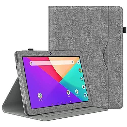 Dragon Touch K10 ケース 黒 10.1インチ レザー製 - メルカリ