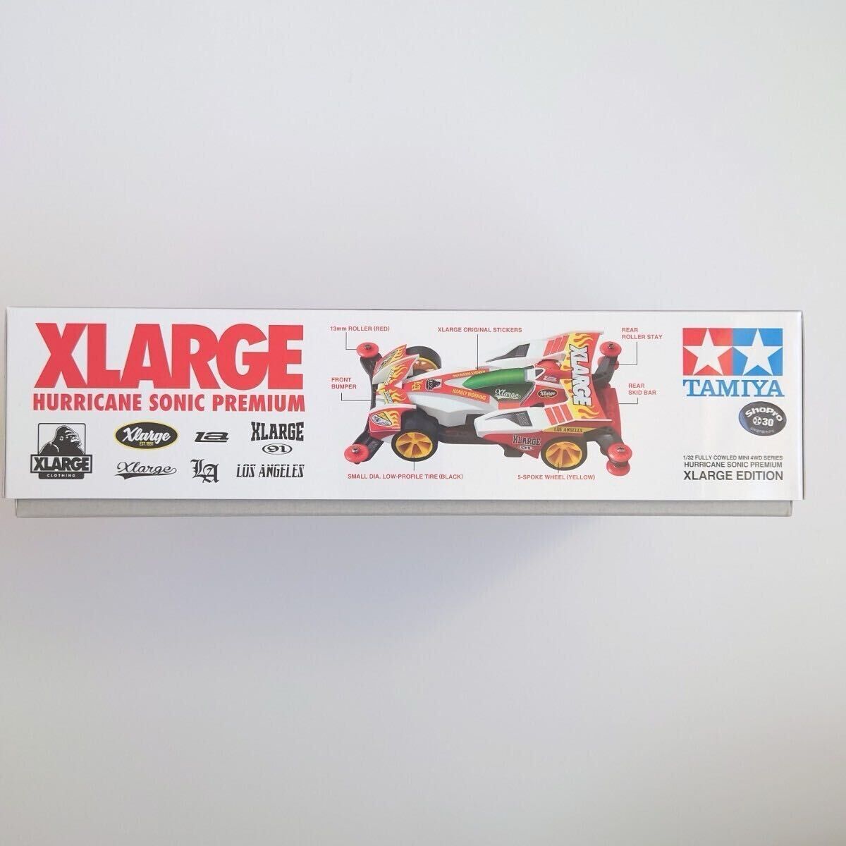 ミニ四駆 HURRICANE SONIC XLARGE EDITION TAMIYA エクストラ