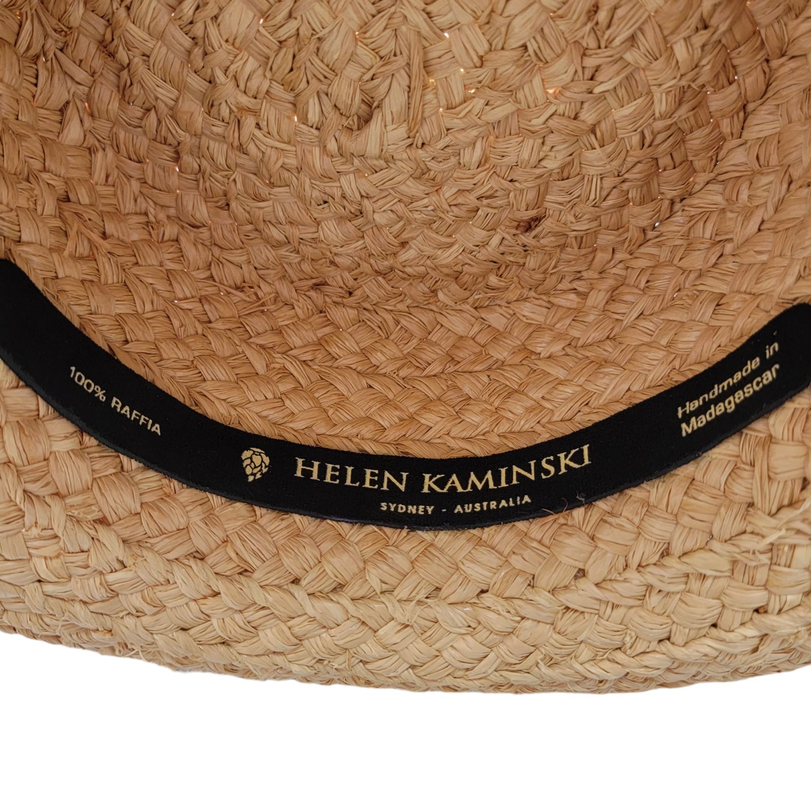 極美品】マダガスカル製 ヘレンカミンスキー HELEN KAMINSKI ラフィア
