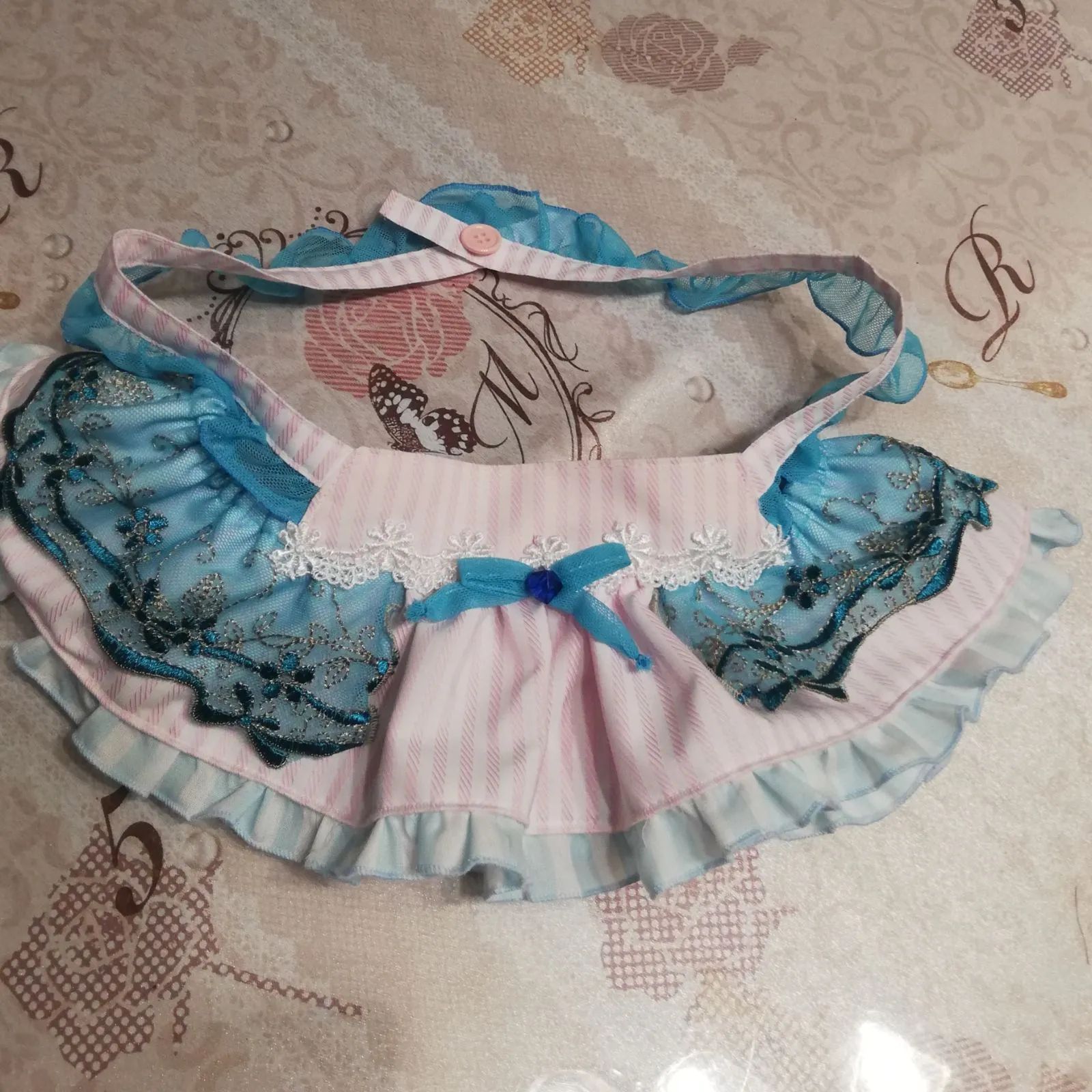LOVOT ラボット服 可愛いフリルワンピース ハンドメイド - メルカリ