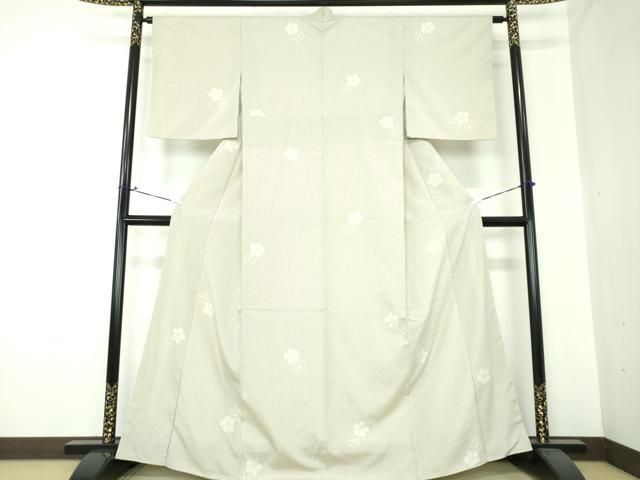 平和屋着物●本塩沢　捻梅　縞　正絹　逸品　未使用　DAAS3503ps 平和屋着物○本塩沢 捻梅 縞 正絹 逸品 未使用 DAAS3503ps - メルカリ