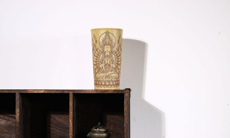 千手観音水杯 可楽杯