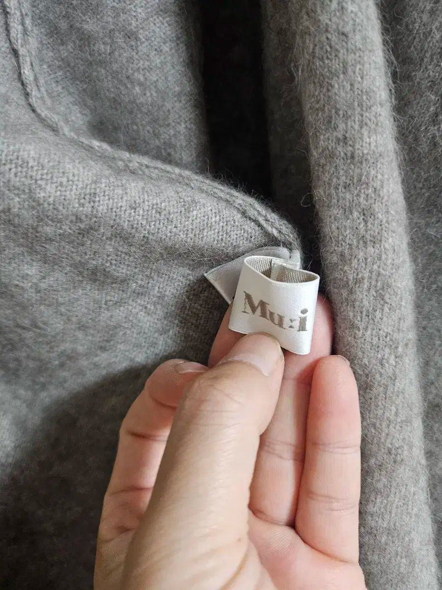 【数量限定超特価!!】 ムイ ウール カシミヤ ブレンド ケープ カーディガン