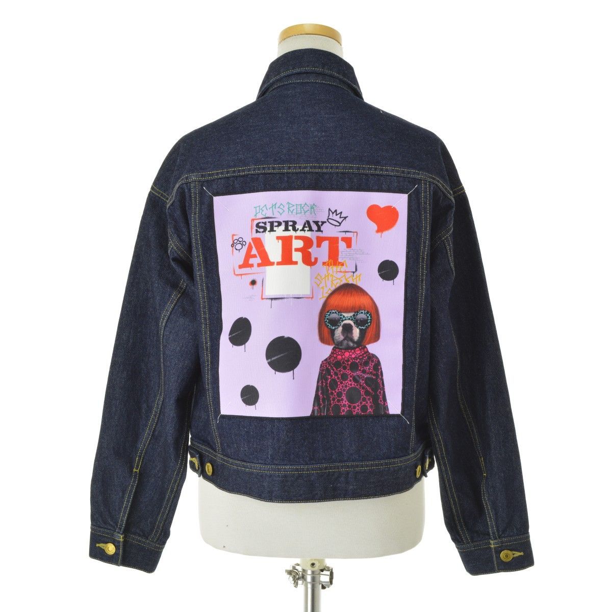［新品］PETS ROCK ペッツロック デニム　ジャケット　ジージャン　38 新品］PETS ROCK ペッツロック デニム ジャケット ジージャン 38