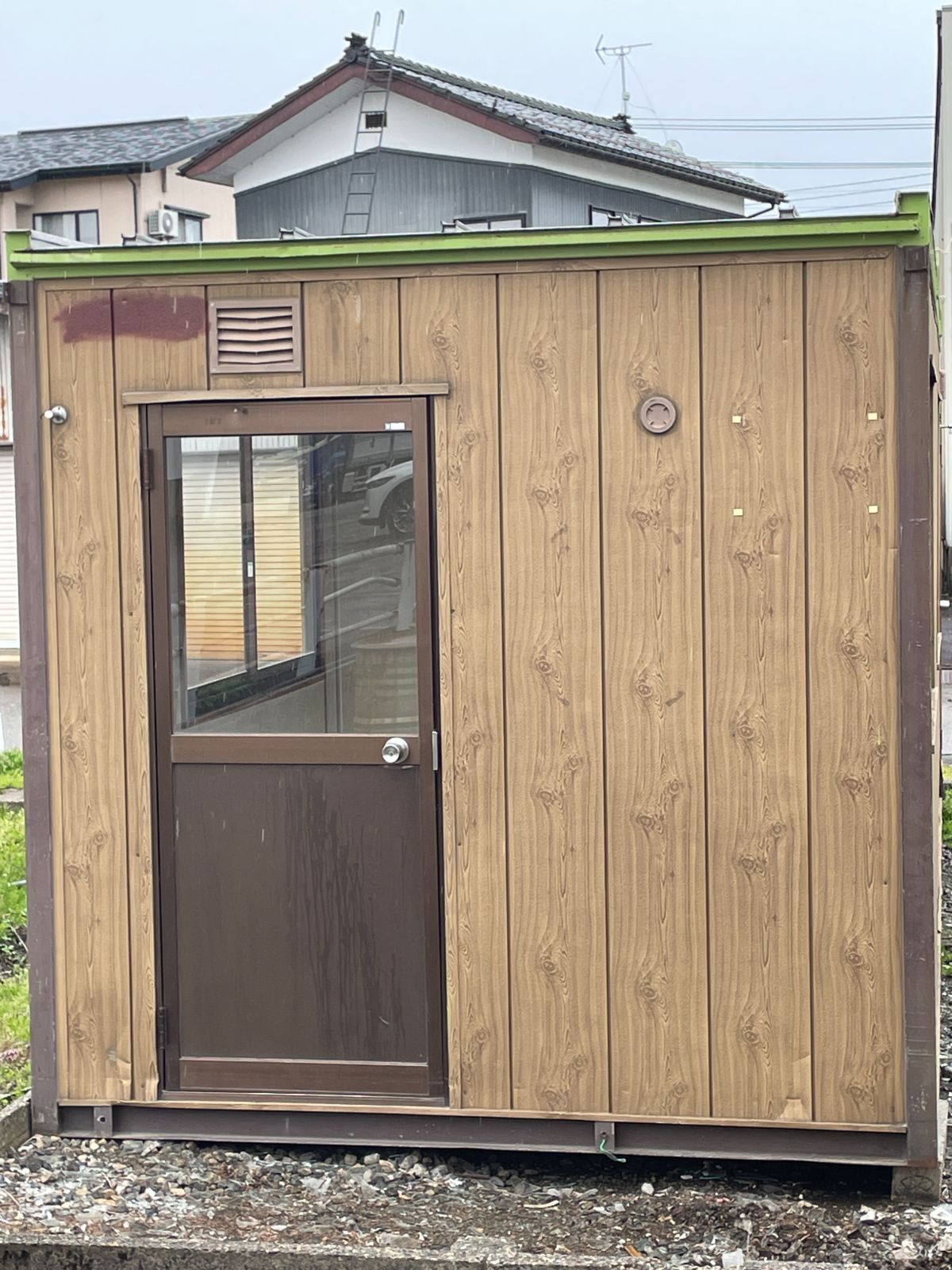 コンテナ ハウス 6坪 ユニットハウス プレハブ 現場事務所 送料別 喫煙 