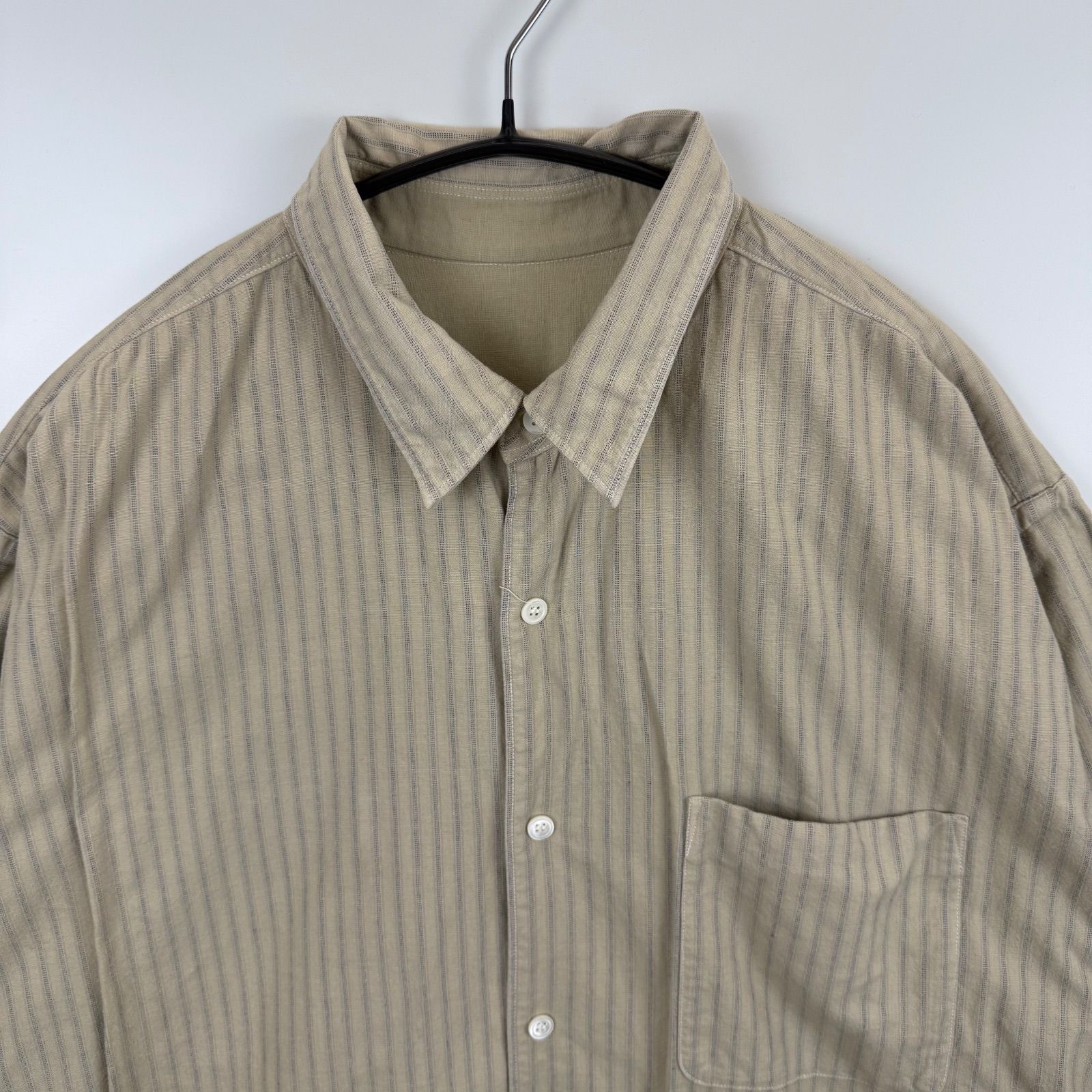 コムデギャルソンオム リバーシブル シャツ 90s comme des garcons homme 90s 1998 tnaka reversible L/S shirt