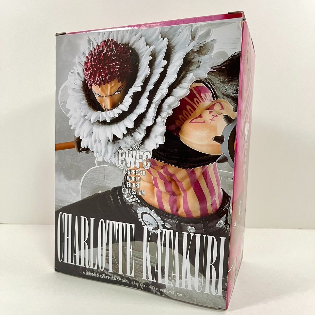 送料込　ワンピース　カタクリ　bwfc　フィギュア　エフェクト　台座　フルセット ワンピース フィギュアBWFC カタクリ - メルカリ