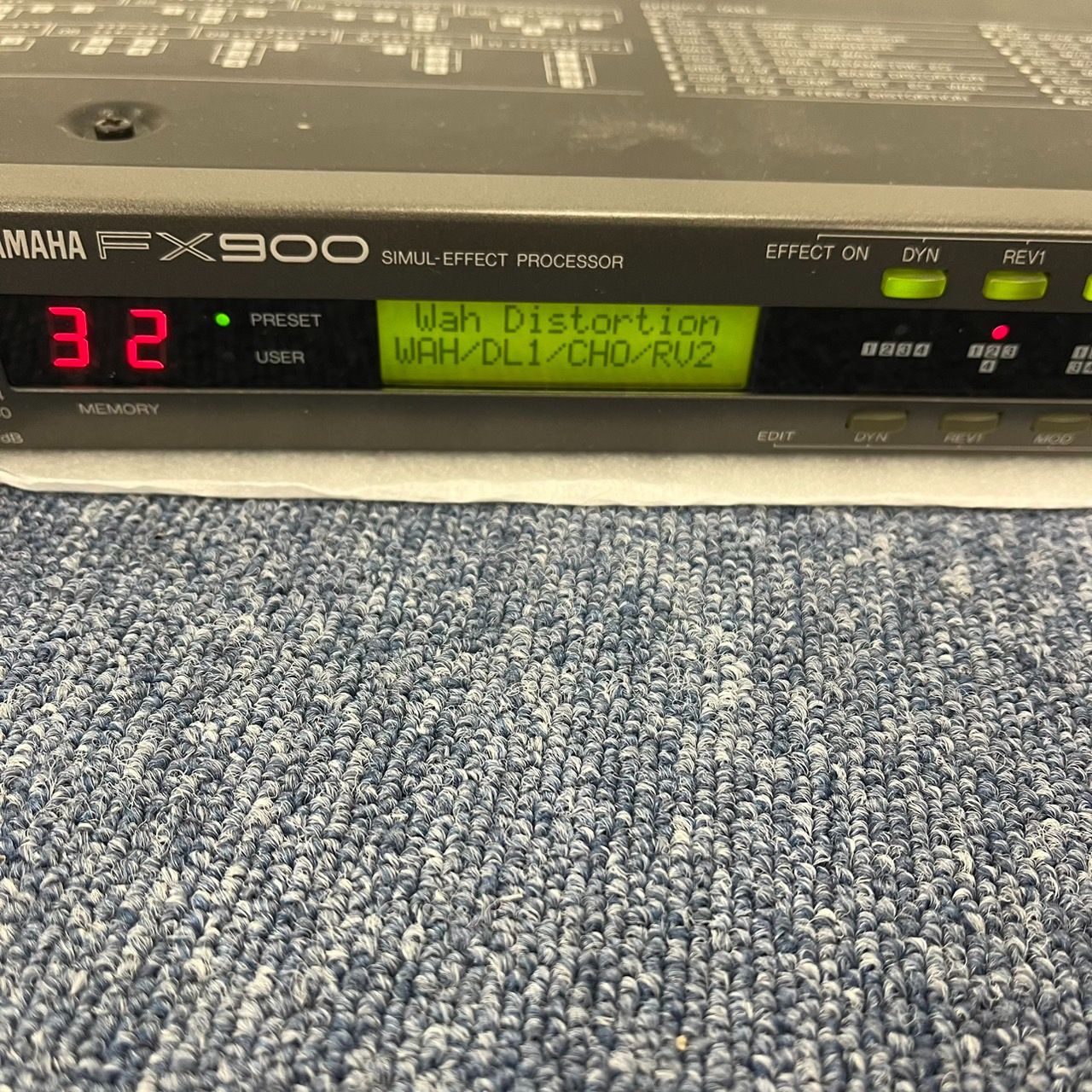 YAMAHA FX900 エフェクトプロセッサー ヤマハ - 楽器/器材