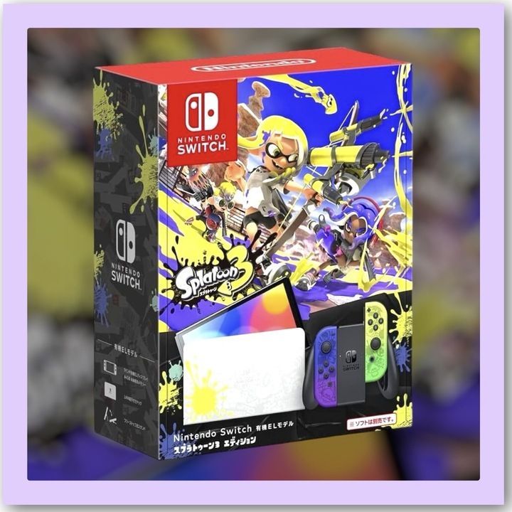 極美品】Nintendo Switch（有機ELモデル）スプラトゥーン3エディション  