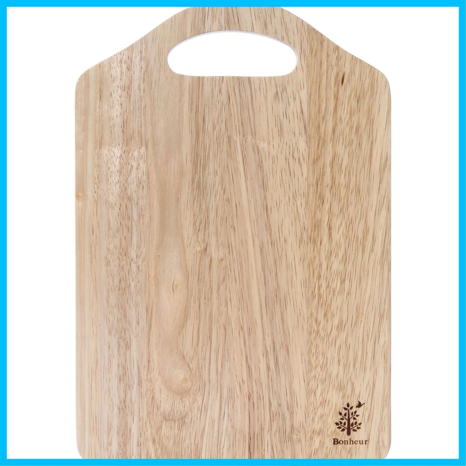 持ち手付き 天然木 木製 ボヌール ナチュラル 縦20 横29 5 厚さ1 8 cm まな板 94380 カッティングボード 不二貿易