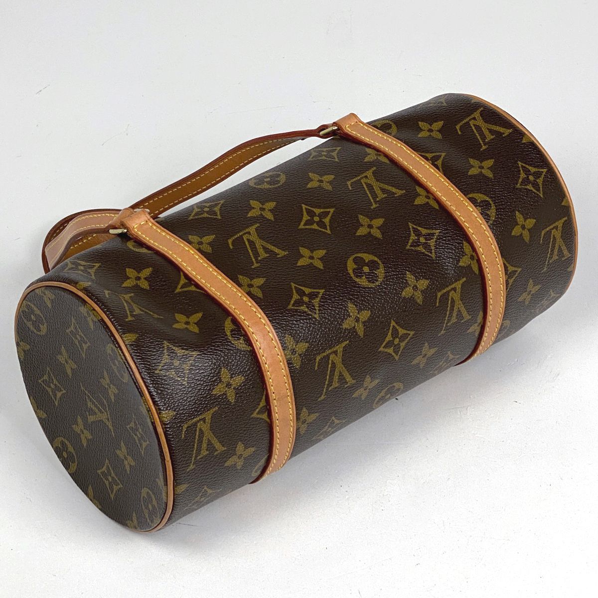 ルイ・ヴィトン Louis Vuitton パピヨン 26 バレルバッグ 筒型 旧型