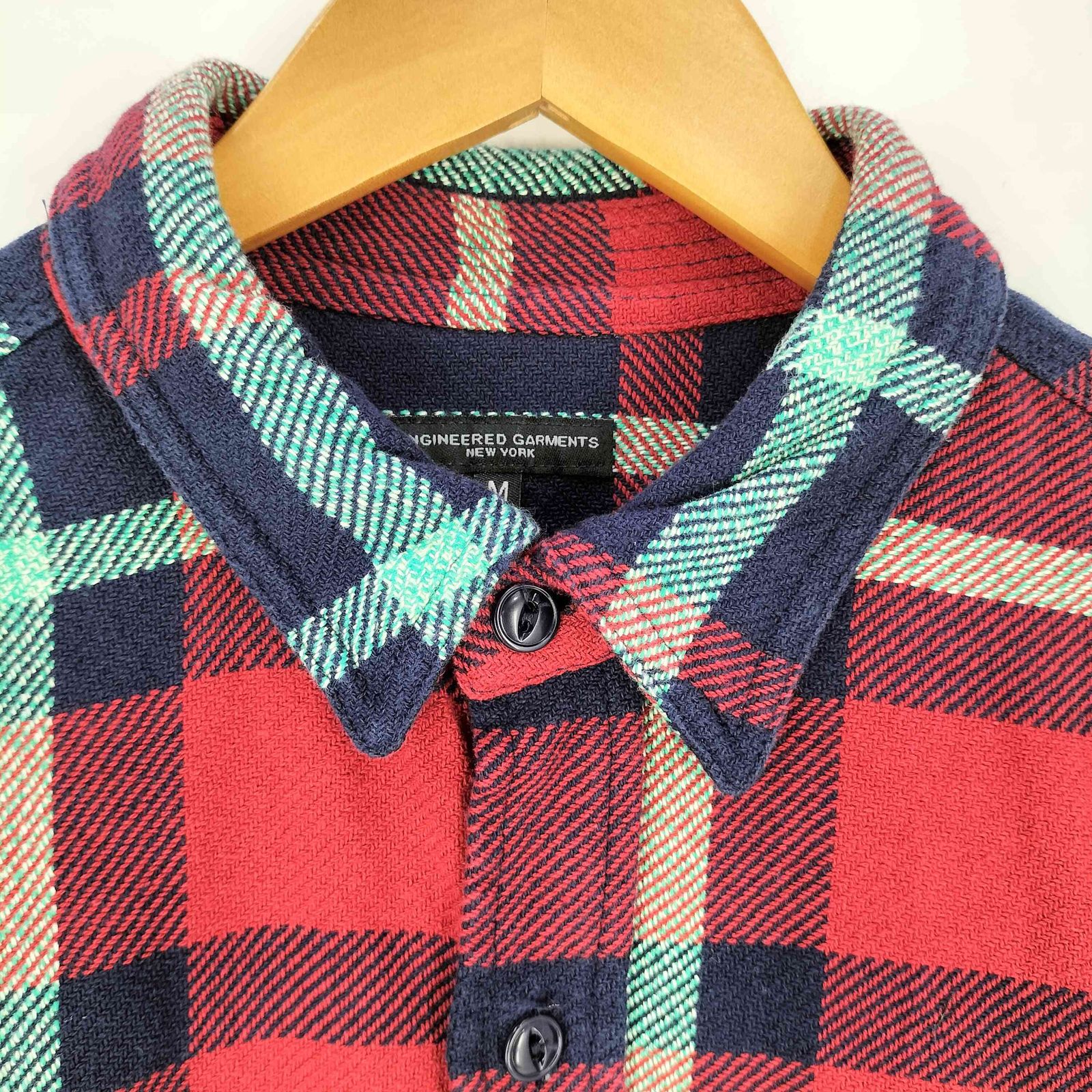 エンジニアードガーメンツ　メンズ　ネルシャツ　Mサイズ Engineered Garments - エンジニアードガーメンツ ネルシャツの