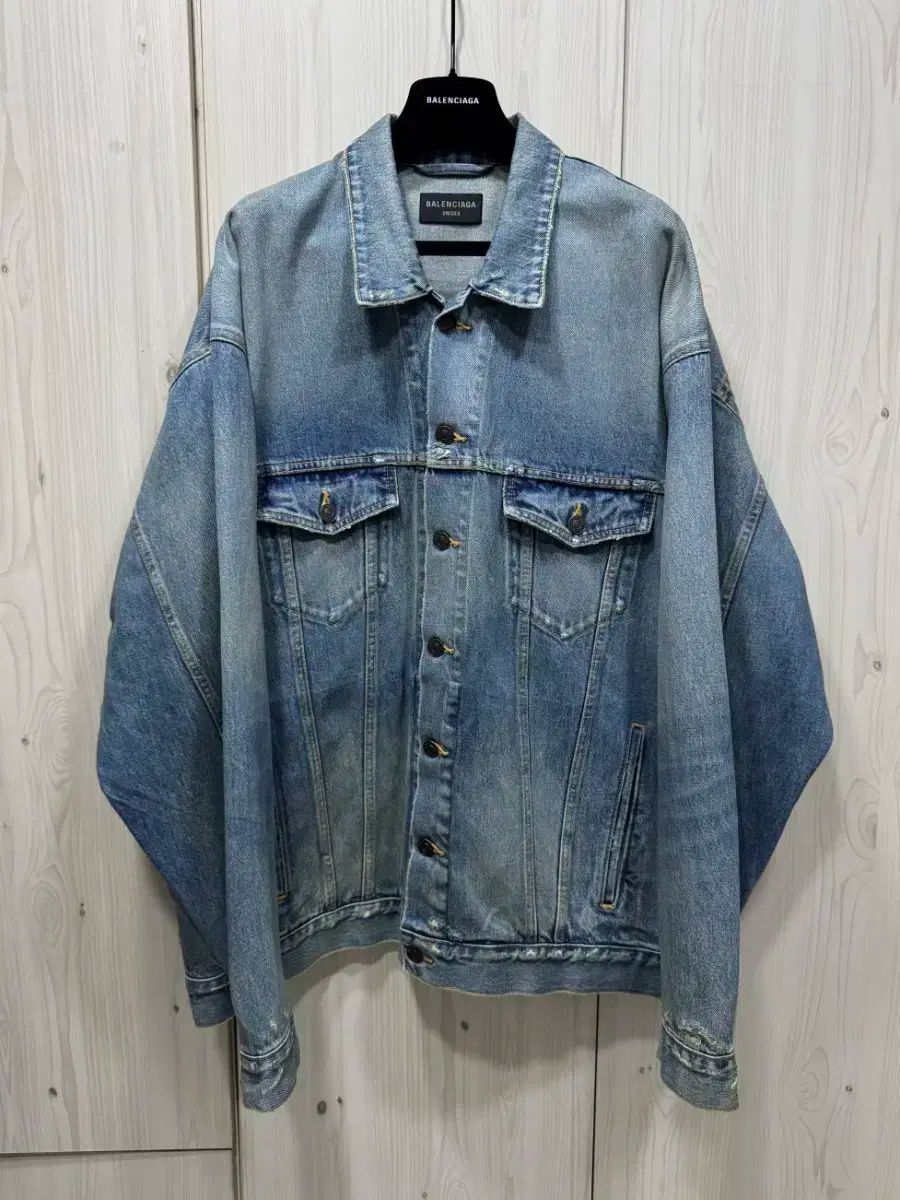 BALENCIAGA(バレンシアガ) コーテッド オーバーサイズ デニム