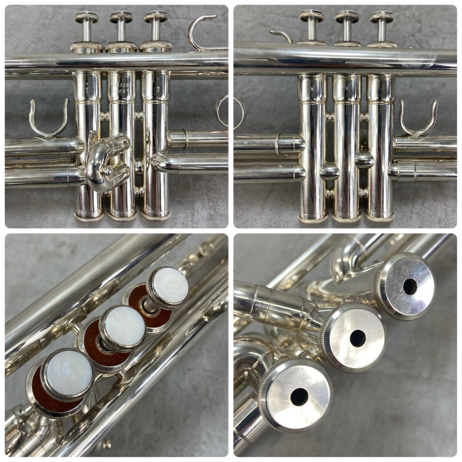 ヤマハ　トランペットYTR-3320S　 レッドブラスベル　銀メッキ　シルバー ヤマハ トランペットYTR-3320S レッドブラスベル 銀メッキ シルバー