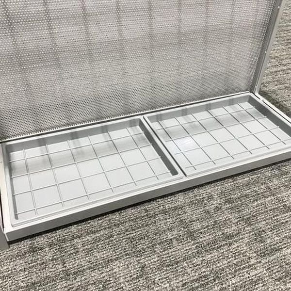 傘立て 30本用 ビジネスフィット 折りたたみ可 シルバー