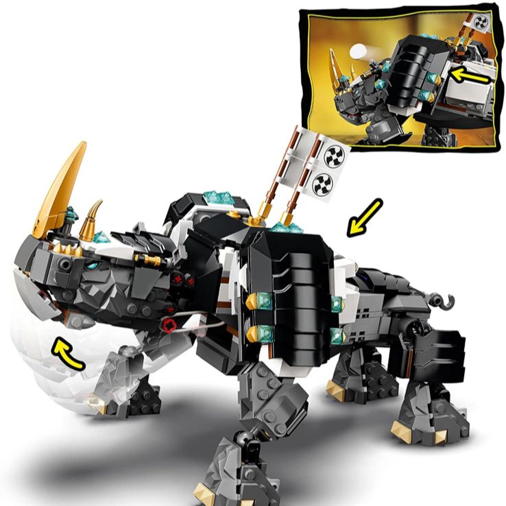 Utopia出品 LEGO レゴ ニンジャゴー ゼンのライノクリーチャー 71719 - メルカリ