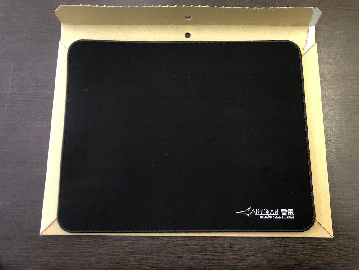 ARTISAN ゲーミングマウスパッド FX-RD-MD-M-C NINJA FX  ライデン MID M コーヒーブラウン