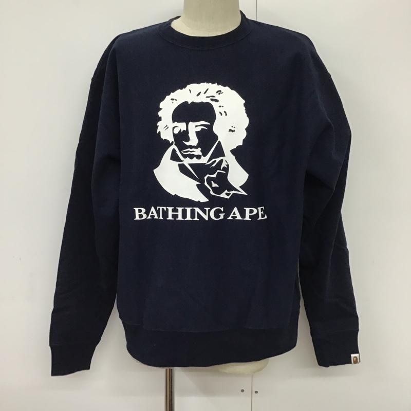 A BATHING APE アベイシングエイプ トレーナー 長袖 001SWI301011M